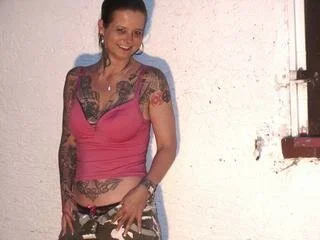 tattoogirlhot - Painting, reading, music and erotic live chats. - I'll strip for you, show you everything, use my dildo in front of the cam - or even fruit! I love: oral, an*l, and using different objects to get off. ;) Come in - enjoy your horniness with me. ;) - Age: 36 / Capricorn - Height: 169 / slim - Sex: female - Orientation: bisexual - Hair: black / long - Piercing: genital piercing - Bra size: C - Complexion: white - Eyes: brown - Shave: fully shaved